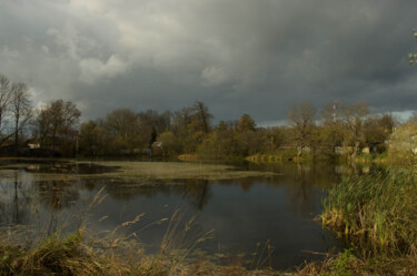 Фотография под названием "pond in autumn" - Ната К, Подлинное произведение искусства, Цифровая фотография