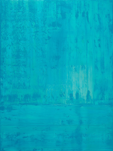 Картина под названием "Sea" - Nataliia Sydorova, Подлинное произведение искусства, Масло Установлен на Деревянная рама для н…