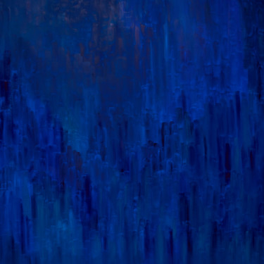 Peinture intitulée "La Mer" par Nataliia Sydorova, Œuvre d'art originale, Huile