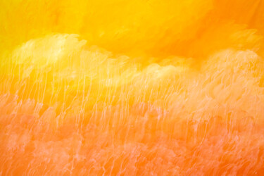 Peinture intitulée "Yellow Sky" par Nataliia Sydorova, Œuvre d'art originale, Huile Monté sur Châssis en bois