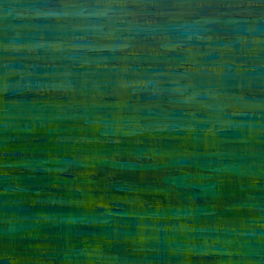 Peinture intitulée "Pond" par Nataliia Sydorova, Œuvre d'art originale, Huile Monté sur Châssis en bois