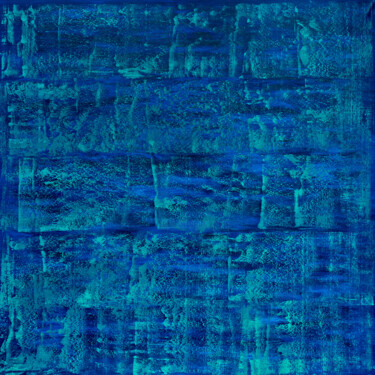 Schilderij getiteld "Ocean Azure" door Nataliia Sydorova, Origineel Kunstwerk, Olie