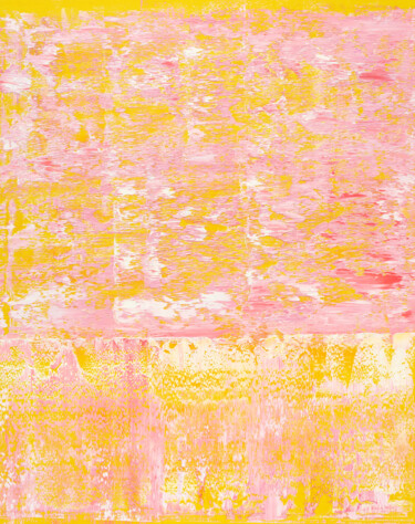 "Pink Sunrise" başlıklı Tablo Nataliia Sydorova tarafından, Orijinal sanat, Petrol Ahşap Sedye çerçevesi üzerine monte edilm…