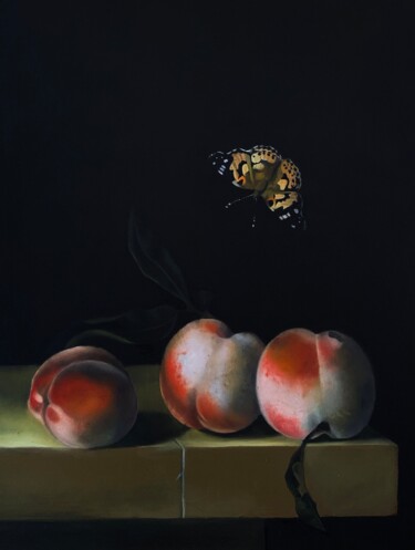 Peinture intitulée "Reproduction nature…" par Natacha Bito, Œuvre d'art originale, Huile