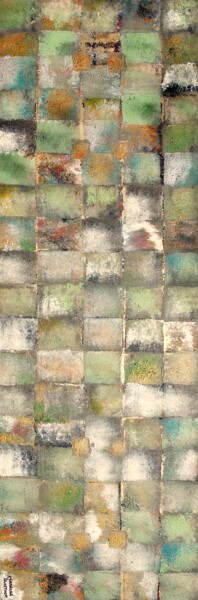 Peinture intitulée "pixels-008" par Natacha Fontenay, Œuvre d'art originale