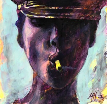 Картина под названием "Free of" - Наталья Морева, Подлинное произведение искусства, Акрил