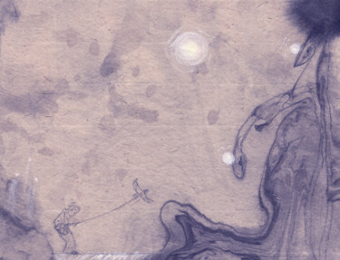 Incisioni, stampe intitolato "Thread of Hope. Pri…" da Natali Antonovich, Opera d'arte originale, Stampa digitale