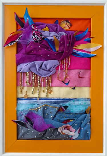 Sztuka tkaniny zatytułowany „Renaissance” autorstwa Natalie Rusinova, Oryginalna praca, Tkanina