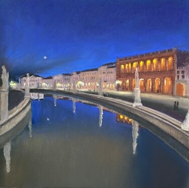 Painting titled "Bella Padova" by Natalia Balashova. Pastelist., Original Artwork, Pastel