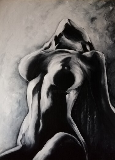 Картина под названием ""Страсть женщины "…" - Natalia Bazyliuk, Подлинное произведение искусства, Масло