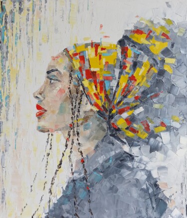 The soul is calling Peinture intitulée "The soul is calling" par Natalia Bykova, Œuvre d'art originale, Huile Monté sur Châssis