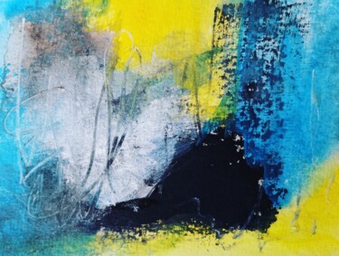 Картина под названием "Spirits1" - Natalia Dejung, Подлинное произведение искусства, Акрил
