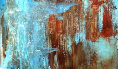 Painting titled "Rust inside" by Natalia Dejung, Original Artwork, Acrylic