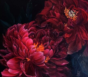 Картина под названием "Страсть" - Наталия Иванченко, Подлинное произведение искусства, Масло