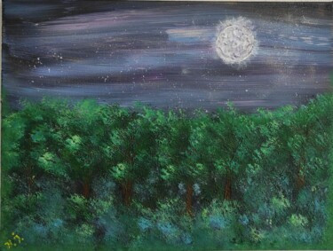 Картина под названием "Wind of change/Вете…" - Наталья Иванова, Подлинное произведение искусства, Акрил Установлен на Деревя…