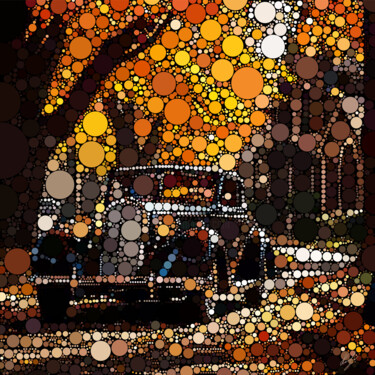 Malerei mit dem Titel "Autumn nostalgia" von Natalia Kamerton, Original-Kunstwerk, Acryl