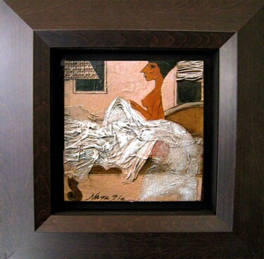 Картина под названием "Aphrodite is the an…" - Natalia Kaza, Подлинное произведение искусства, Акрил