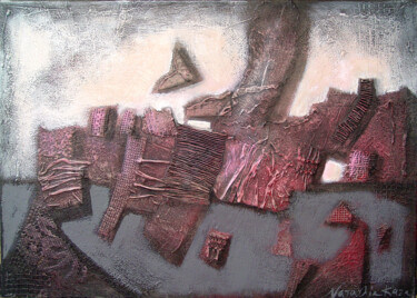 Pintura intitulada "The wind of change…" por Natalia Kaza, Obras de arte originais, Acrílico