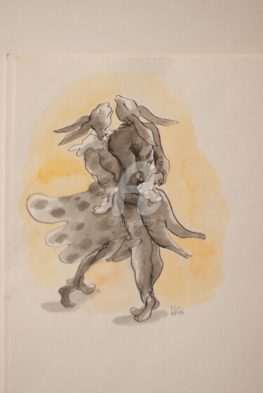 Рисунок под названием "Танец" - Natalia Kucherenko, Подлинное произведение искусства, Другой