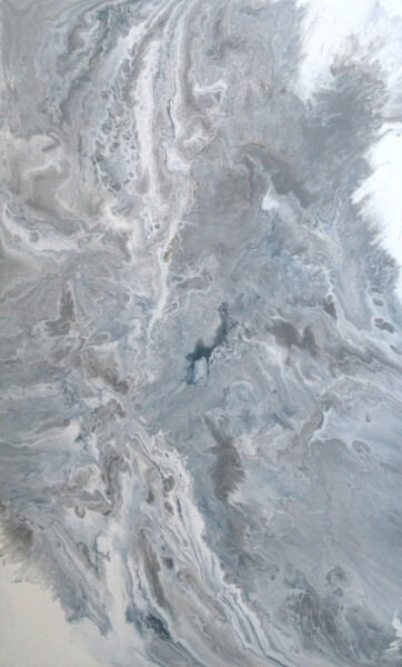 Pittura intitolato "Abstraction 12" da Natalia Kurmaeva, Opera d'arte originale, Acrilico