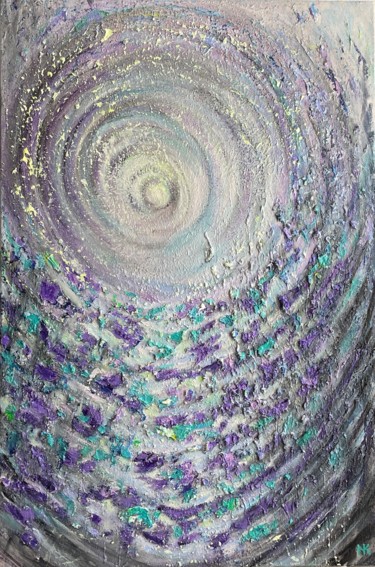Картина под названием "Healing From Within" - Natalia Kutova, Подлинное произведение искусства, Акрил Установлен на Деревянн…