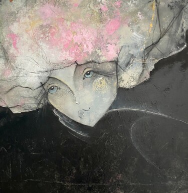 Schilderij getiteld "Bonne nuit" door Natalia Mariamova, Origineel Kunstwerk, Acryl