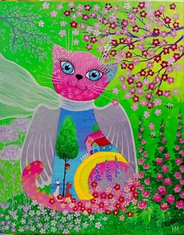 Peinture intitulée "Вечная весна" par Nataliia Mashkina, Œuvre d'art originale, Acrylique