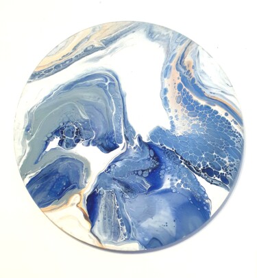 Картина под названием "earth cycle" - Natalia Pechenkina, Подлинное произведение искусства, Акрил