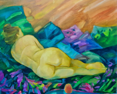 Pintura titulada "Eva" por Natalia Pismak, Obra de arte original, Oleo Montado en Bastidor de camilla de madera