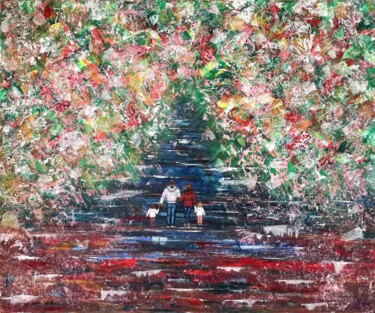 Картина под названием ""The beginning..."" - Natalia Toderica, Подлинное произведение искусства, Акрил