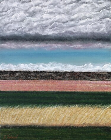 Malarstwo zatytułowany „"Open field #4" - M…” autorstwa Natalia Toderica, Oryginalna praca, Akryl