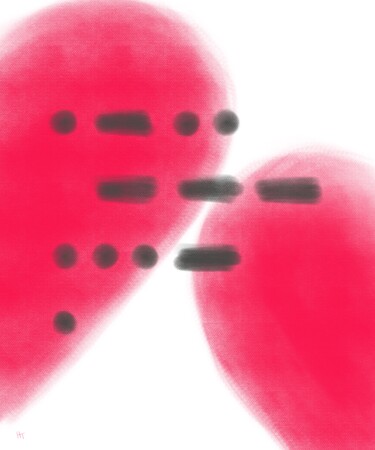 The best gift is love Arts numériques intitulée "The best gift is lo…" par Natalia Tremasova, Œuvre d'art originale, Peinture numérique