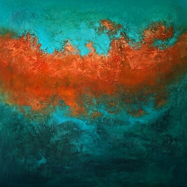 Pittura intitolato "''Hurricane''" da Natalie Aleksejeva (NatalieVerve), Opera d'arte originale, pigmenti