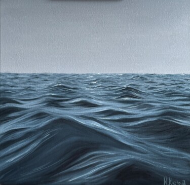Pintura intitulada "Sea" por Nataliia Kozlova, Obras de arte originais, Óleo