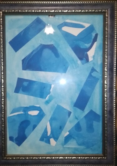 Pittura intitolato "Ice" da Nataliia Kutikhina (natel), Opera d'arte originale, Acquarello