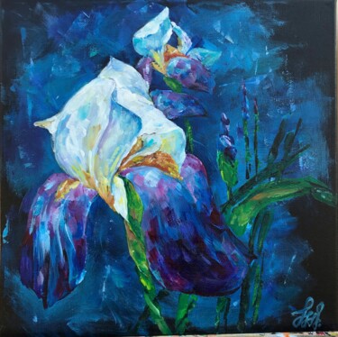 Картина под названием "Aroma" - Nataliia Lishchynska, Подлинное произведение искусства, Акрил Установлен на Деревянная рама…