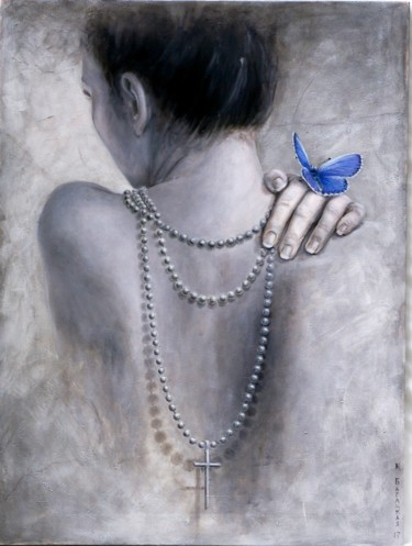 Картина под названием "Reminiscence" - Nataliya Bagatskaya, Подлинное произведение искусства, Акрил