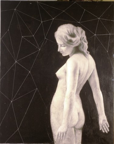 Картина под названием "When the Сlothes ar…" - Nataliya Bagatskaya, Подлинное произведение искусства, Масло