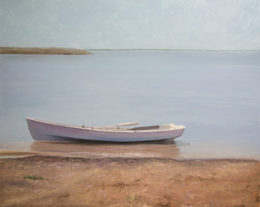 Pittura intitolato "Sailed..." da Nataliya Bagatskaya, Opera d'arte originale, Olio