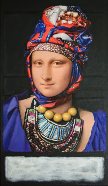 Pittura intitolato "Liza Visiting Rothk…" da Nataliya Bagatskaya, Opera d'arte originale, Acrilico