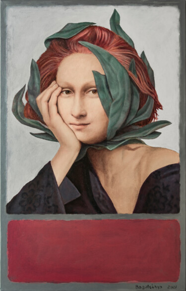 Pintura intitulada "Liza Visiting Rothk…" por Nataliya Bagatskaya, Obras de arte originais, Acrílico