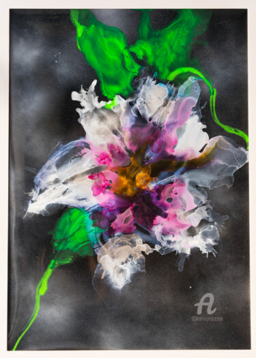Картина под названием "catalea" - Natalja Surikova, Подлинное произведение искусства, Чернила