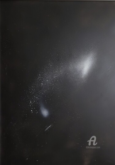 Pintura intitulada "Andromeda Nebula" por Natalja Surikova, Obras de arte originais, Acrílico