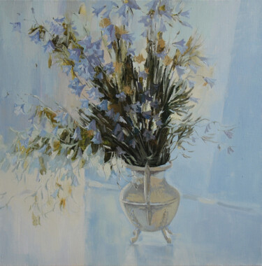 Pintura intitulada "Wildflowers" por Natalya Egorova, Obras de arte originais, Óleo