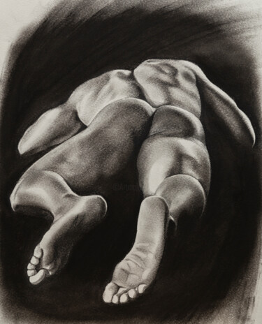 Drawing titled "bliss" by Natalya Pravda, Original Artwork, Pastel