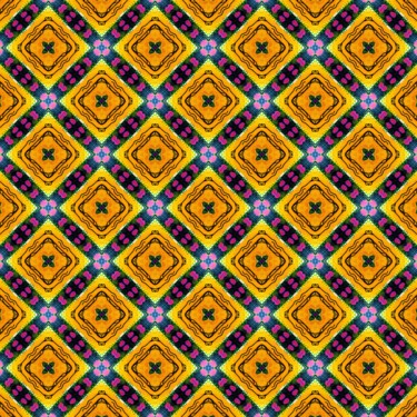 Pattern Design orange Digitale Kunst mit dem Titel "Pattern Design oran…" von Natalya Volynska, Original-Kunstwerk, 2D Digital Work