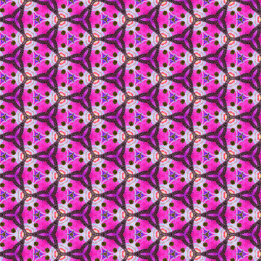 Muster Pattern Ornamental Design Pink Digitale Kunst mit dem Titel "Muster Pattern Orna…" von Natalya Volynska, Original Kunstwerk, 2D Digital Work