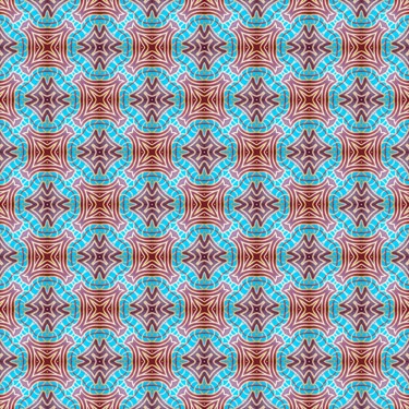 Pattern Muster Blau ornamental Digitale Kunst mit dem Titel "Pattern Muster Blau…" von Natalya Volynska, Original Kunstwerk, 2D Digital Work