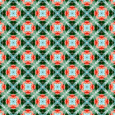 Muster Pattern Art Grün Floral Sommergarten Digitale Kunst mit dem Titel "Muster Pattern Art…" von Natalya Volynska, Original Kunstwerk, 2D Digital Work