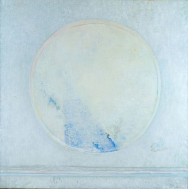 Картина под названием "White Silence" - Наталия Земляная, Подлинное произведение искусства, Масло